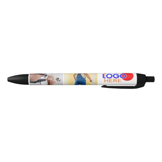 Logo uploaden zwarte inkt pen (Bodem)