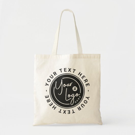 Logo Uw Manier Tote Bag (Voorkant)
