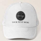 Logo Uw Manier Trucker Pet (Voorkant)