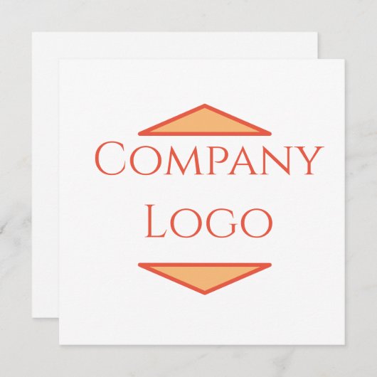 Logo van aangepast bedrijf (Voorkant / Achterkant)