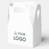 Logo van aangepast bedrijf bedankdoosjes (Geopend)