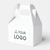 Logo van aangepast bedrijf bedankdoosjes (Voorkant Zijde)