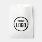 Logo van aangepast bedrijf bedankzakje (Voorkant)