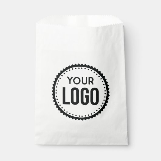 Logo van aangepast bedrijf bedankzakje (Voorkant)