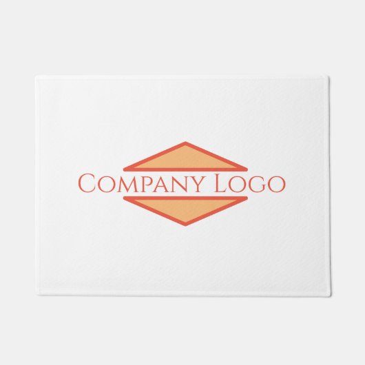 Logo van aangepast bedrijf deurmat (Voorkant)