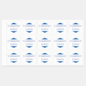 Logo van aangepast bedrijf labels (Vel)