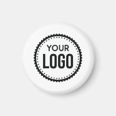 Logo van aangepast bedrijf magneet (Voorkant)