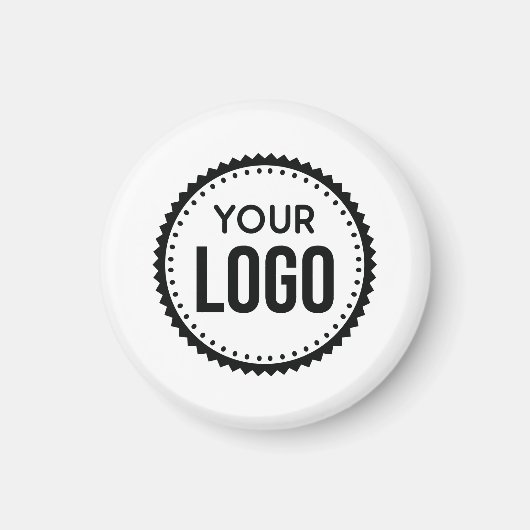 Logo van aangepast bedrijf magneet (Voorkant)