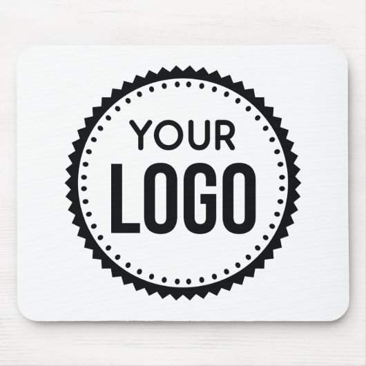 Logo van aangepast bedrijf muismat (Voorkant)