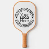 Logo van aangepast bedrijf pickleball paddle (Voorkant)