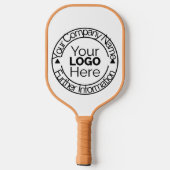 Logo van aangepast bedrijf pickleball paddle (Achterkant)