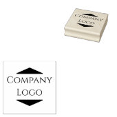Logo van aangepast bedrijf rubberstempel (Gestempeld)