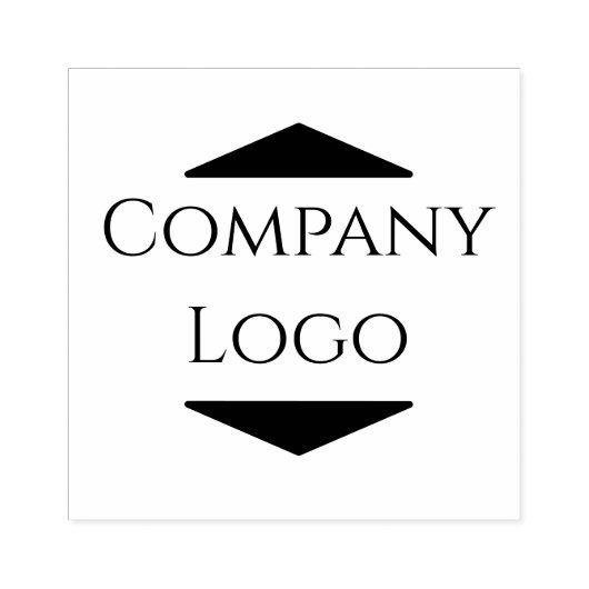 Logo van aangepast bedrijf rubberstempel (Afrduk)