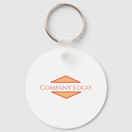 Logo van aangepast bedrijf sleutelhanger