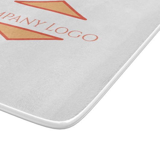 Logo van aangepast bedrijf snijplank (Hoek)