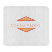 Logo van aangepast bedrijf snijplank (Voorkant)