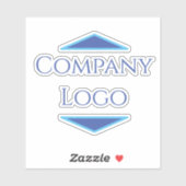 Logo van aangepast bedrijf sticker (Vel)