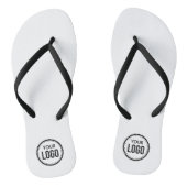 Logo van aangepast bedrijf teenslippers (Voetbed)