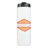 Logo van aangepast bedrijf thermosbeker (Voorkant)