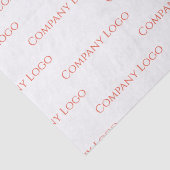 Logo van aangepast bedrijf tissuepapier (Detail)