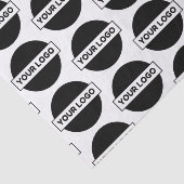 Logo van aangepast bedrijf tissuepapier (Detail)