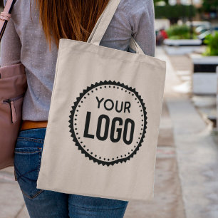 Logo van aangepast bedrijf tote bag