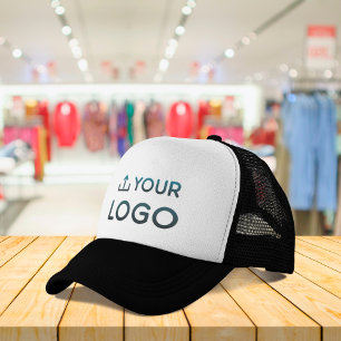 Logo van aangepast bedrijf trucker pet