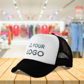 Logo van aangepast bedrijf trucker pet