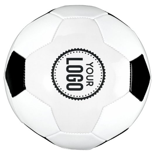 Logo van aangepast bedrijf voetbal (Gedraaid)