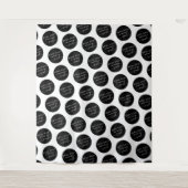 Logo van aangepast bedrijf wandkleed (Voorkant)