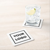 Logo van aangepaste bedrijfsorganisatie kartonnen onderzetters (Insitu)