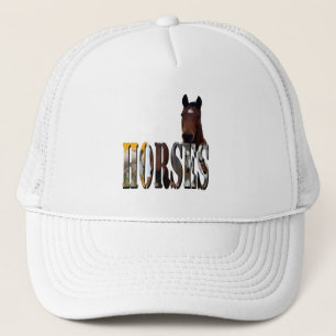 Logo van Afbeelding van kastanjepaarden en -paarde Trucker Pet