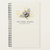  Logo van bijen Rustische imker Planner (Voorkant)