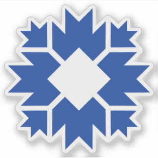 Logo van Bloomington, Indiana, VS Sticker