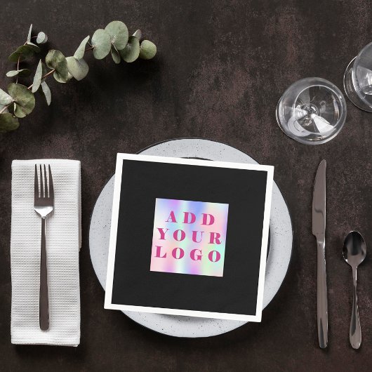 Logo van cafébar servet