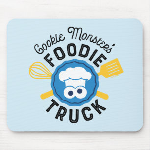Logo van Cookie Monster's Foodie Truck Muismat