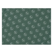 Logo van Custom Forest Green Trade Show Tafelkleed (Voorkant (Horizontaal))