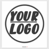logo van de bedrijfs bedrijfsProfessionele creëer  Sticker (Vel)