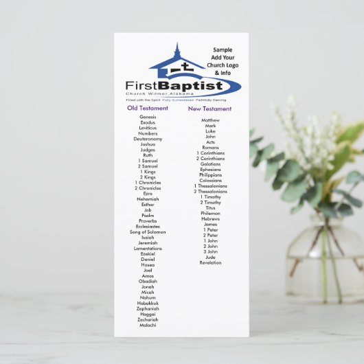 Logo van de Bijbelse Bladwijzer (Staand voorkant)