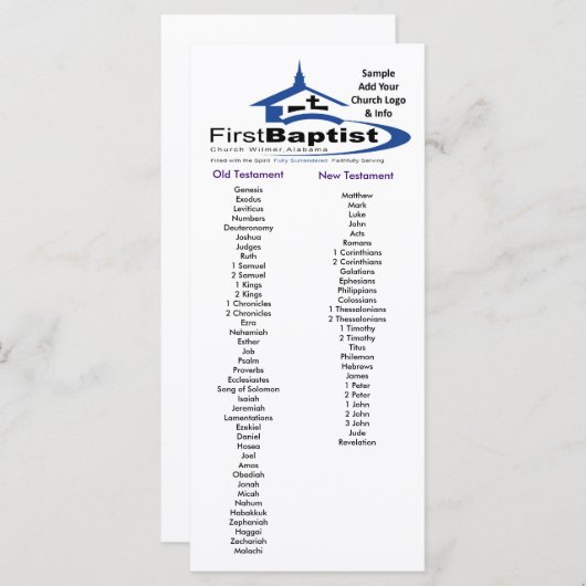 Logo van de  Bijbelse Bladwijzer (Voorkant / Achterkant)