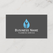 Logo van de drinkwaterpomp visitekaartje (Voorkant)