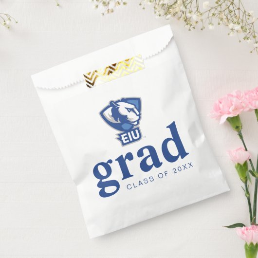 Logo van de Eastern Illinois University Panthers Bedankzakje (Gezegeld)