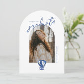 Logo van de Eastern Illinois University Panthers Kaart (Staand voorkant)