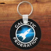 Logo van de Galactische Federatie Sleutelhanger (Voorkant)