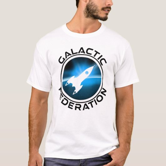 Logo van de Galactische Federatie T-shirt (Voorkant)