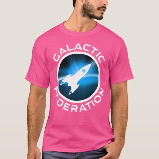 Logo van de Galactische Federatie T-shirt (Voorkant)