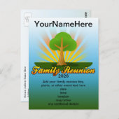 Logo van de Groene Boom Briefkaart (Voorkant / Achterkant)