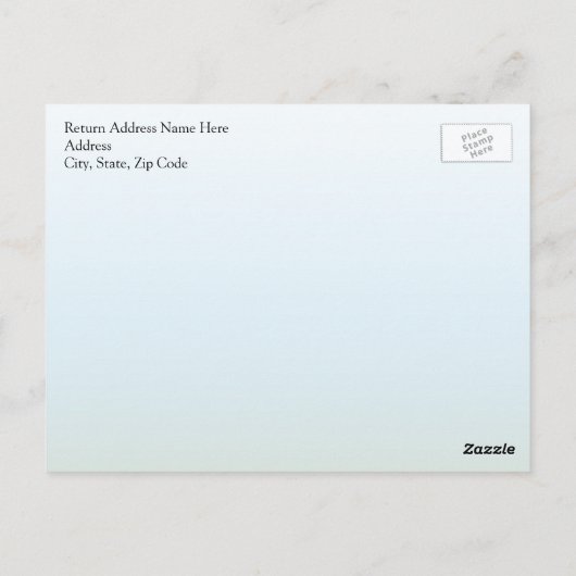 Logo van de Groene Boom Briefkaart (Achterkant)