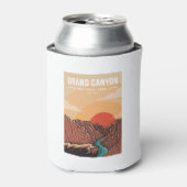 Logo van de grote kanyon blikjeskoeler (Blikje Voorkant)