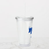 Logo van de Indiase staat Acryl Drinkbeker (Rechts)